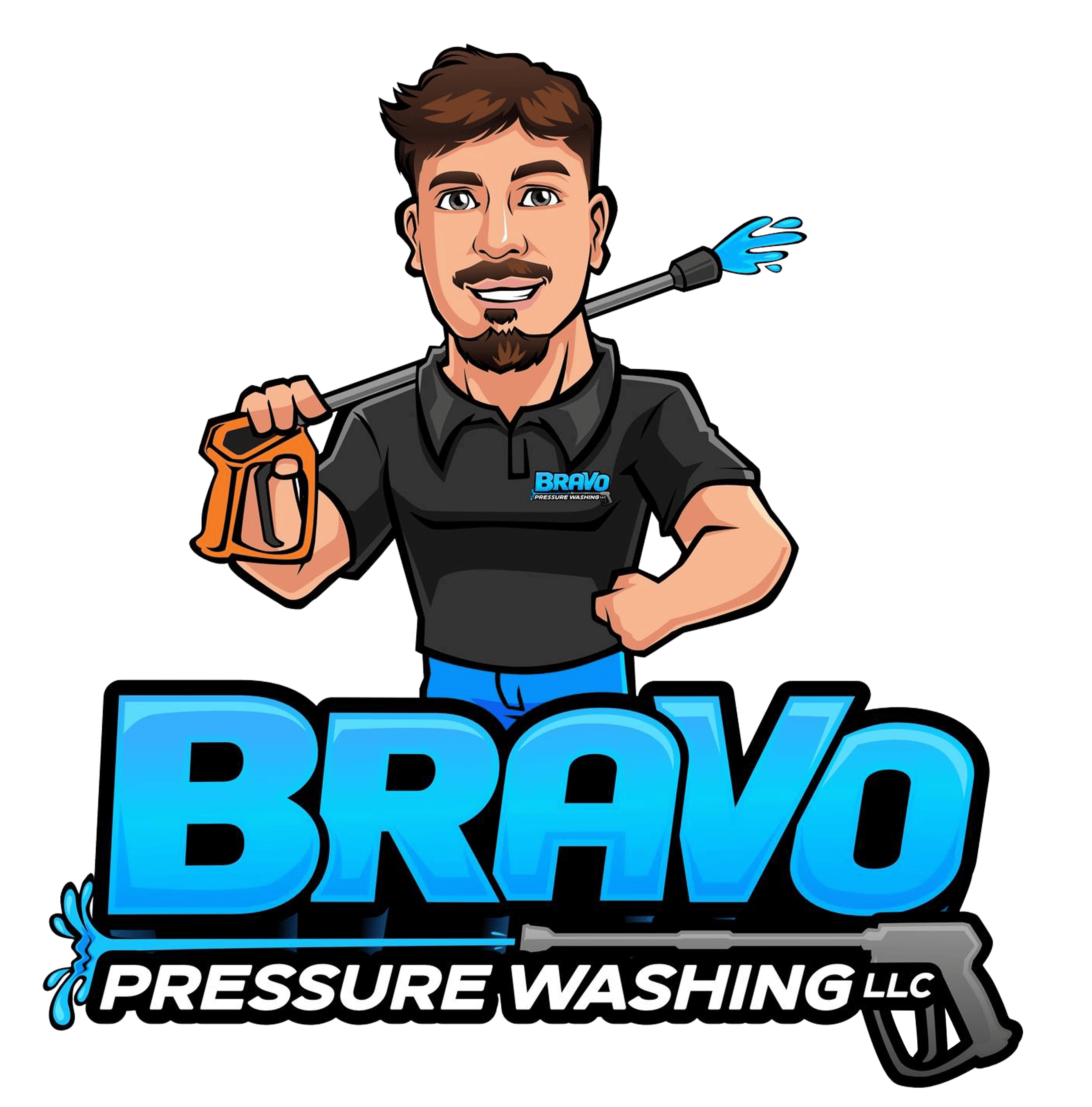 Bravo Pressure Washing LLC Logo