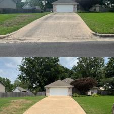 Sparkling-Tulsa-Driveways-Bravo-Pressure-Washings-Surface-Cleaner-Before-After-Photos 2